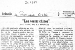 "Los poetas chinos"