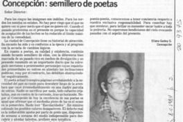 Concepción, semillero de poetas