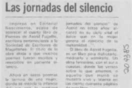 Las Jornadas del silencio