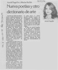 Nueva poetisa y otro diccionario de arte