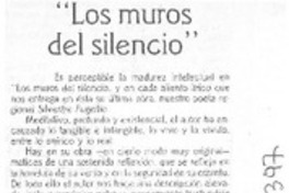 "Los muros del silencio"