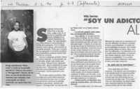 "Soy un adicto al trabajo"