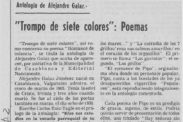 "Trompo de siete colores", poemas