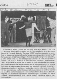 "Carrascal 4000"