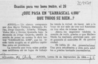 Qué pasa en "Carrascal 4000" que todos se ríen?