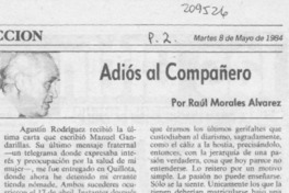 Adiós al compañero