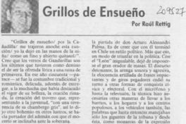 Grillos de ensueño