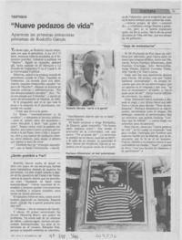 "Nueve pedazos de vida"