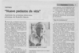 "Nueve pedazos de vida"