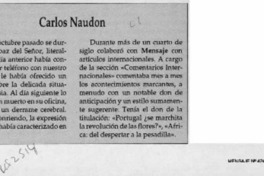 Carlos Naudón  [artículo].