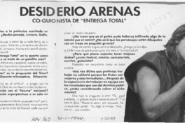 Desiderio Arenas  [artículo].