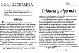 Infancia y algo más  [artículo] Mariano Aguirre.