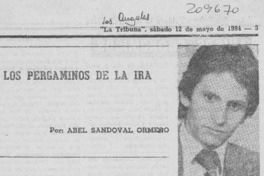 "Los pergaminos de la ira"