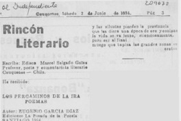 "Los pergaminos de la ira"