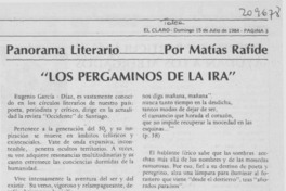 "Los pergaminos de la ira"
