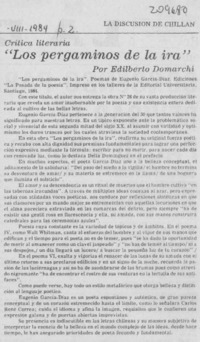 "Los pergaminos de la ira"