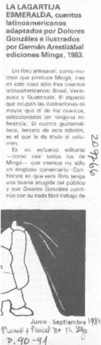 "La Lagartija esmeralda"