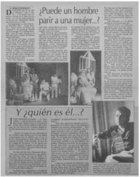 Puede un hombre parir a una mujer?