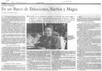 En un barco de emociones, sueños y magia