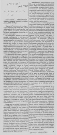 Subversos - Des(h)echos