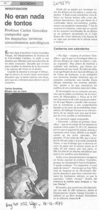 No eran nada de tontos