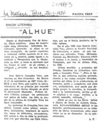 "Alhué"