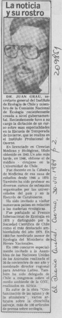 La Noticia y su rostro