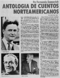 "Antología de cuentos norteamericanos"