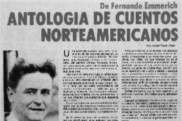 "Antología de cuentos norteamericanos"