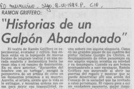 "Historias de un galpón abandonado"