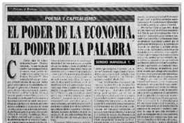 El poder de la economía, el poder de la palabra