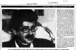 La violencia carnalizada  [artículo] Marco Herrera C.