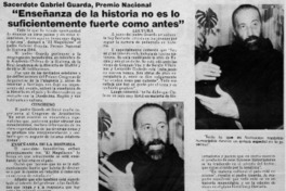 "Enseñanza de la historia no es lo suficientemente fuerte como antes"