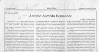 Antonio Acevedo Hernández