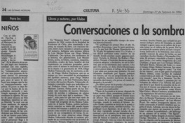 Conversaciones a la sombra de "Simpson Siete"  [artículo] Filebo.