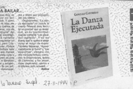 "La danza ejecutada", como un cuentista aprendió a bailar  [artículo] Ratina.