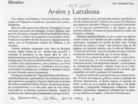 Avalos y Larrahona  [artículo] Abelardo Troy.