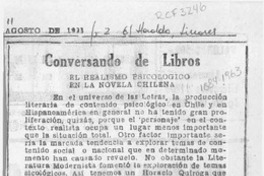 Conversando de libros  [artículo].