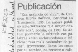 Publicación  [artículo].