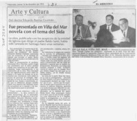 Fue presentada en Viña del Mar novela con el tema del Sida  [artículo].