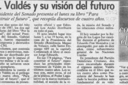 G. Valdés y su visión del futuro  [artículo].