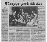 El "Caluga", un gato de siete vidas