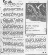 Reseña  [artículo] E. R. M.