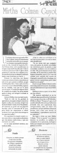 Mirtha Colman Guyot