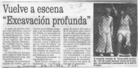 Vuelve a escena "Excavación profunda"  [artículo].
