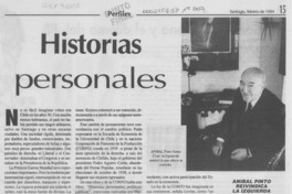 Historias personales, políticas, públicas