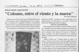 "Coloane, entre el viento y la marea"  [artículo] Juan Cifuentes.