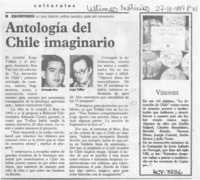 Antología del Chile imaginario  [artículo].