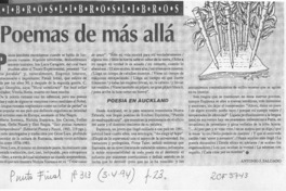 Poemas de más allá  [artículo] Antonio J. Salgado.