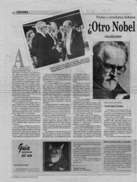 Otro Nobel para Chile?  [artículo] Paola Godoy Samhan.